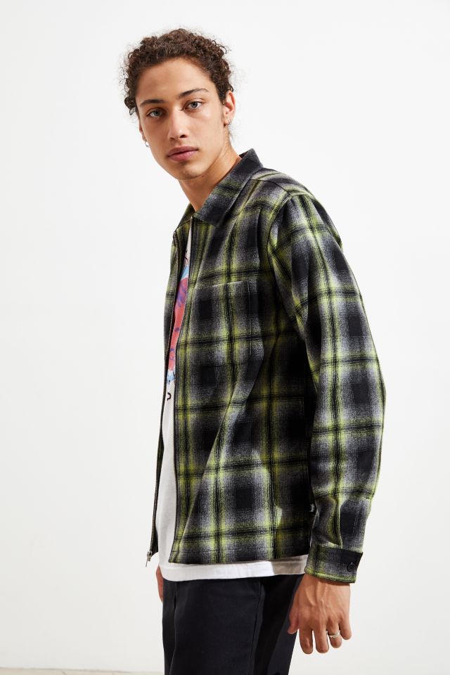 Stussy Gunn Plaid Zip-Up Shirt     #3