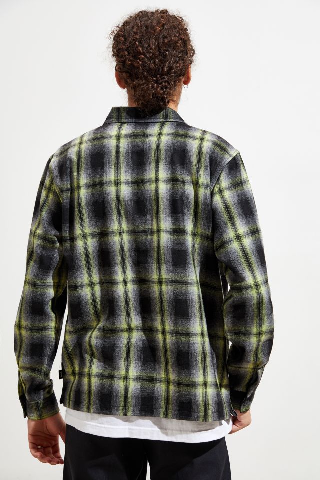 Stussy Gunn Plaid Zip-Up Shirt