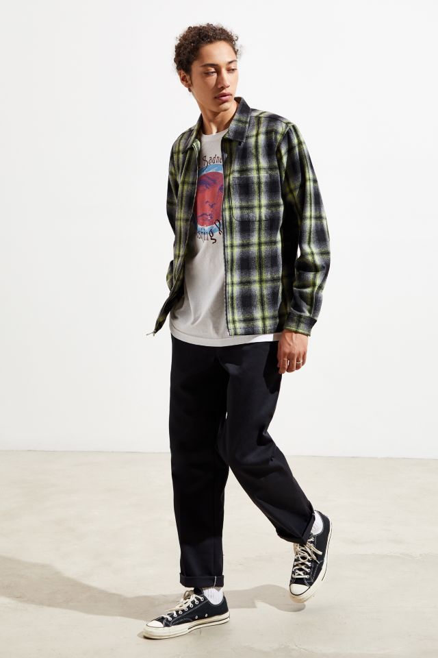 Stussy Gunn Plaid Zip-Up Shirt     #5