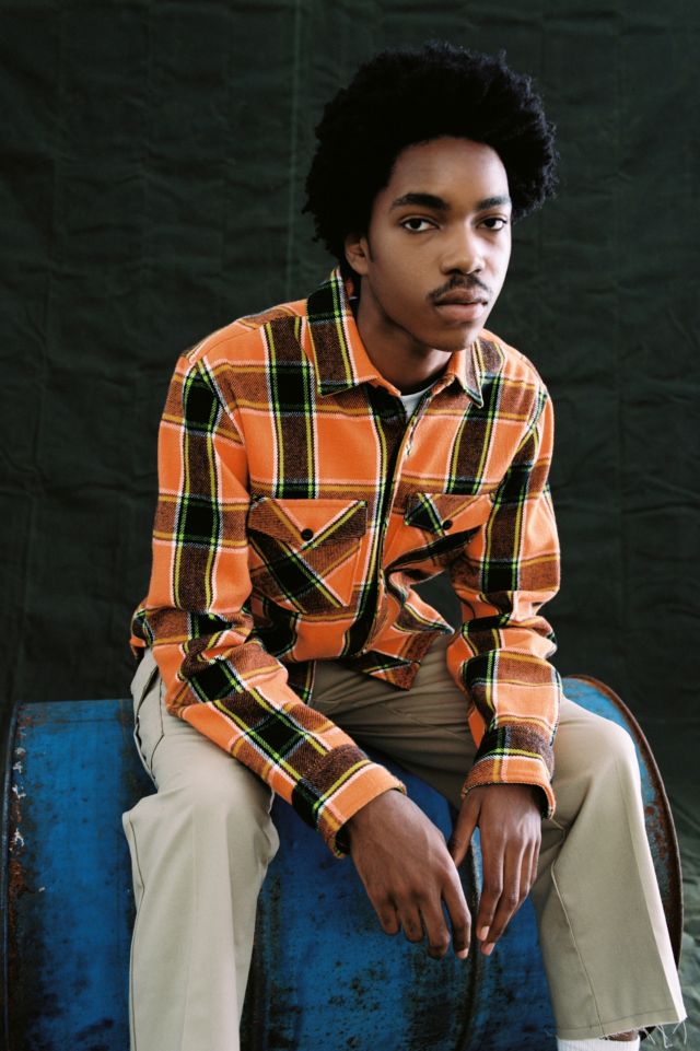 Stussy Ace Plaid Flannel Button-Down Shirt | Urban Outfitters