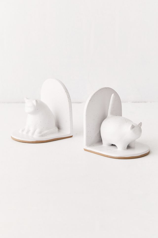 Cat Bookend Set | Urban Outfitters