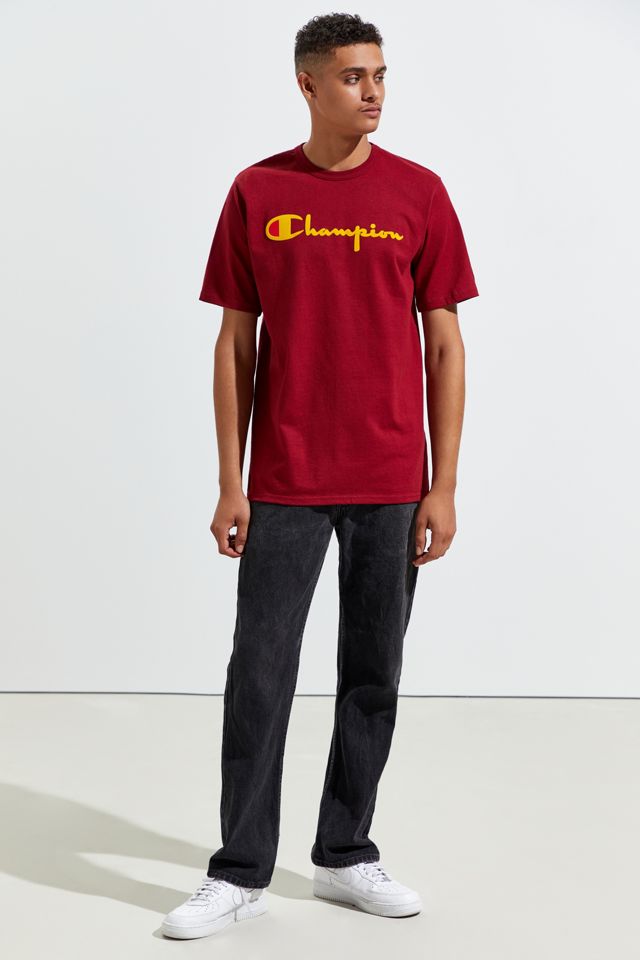 Champion Heritage Direct Flock Tee   #5