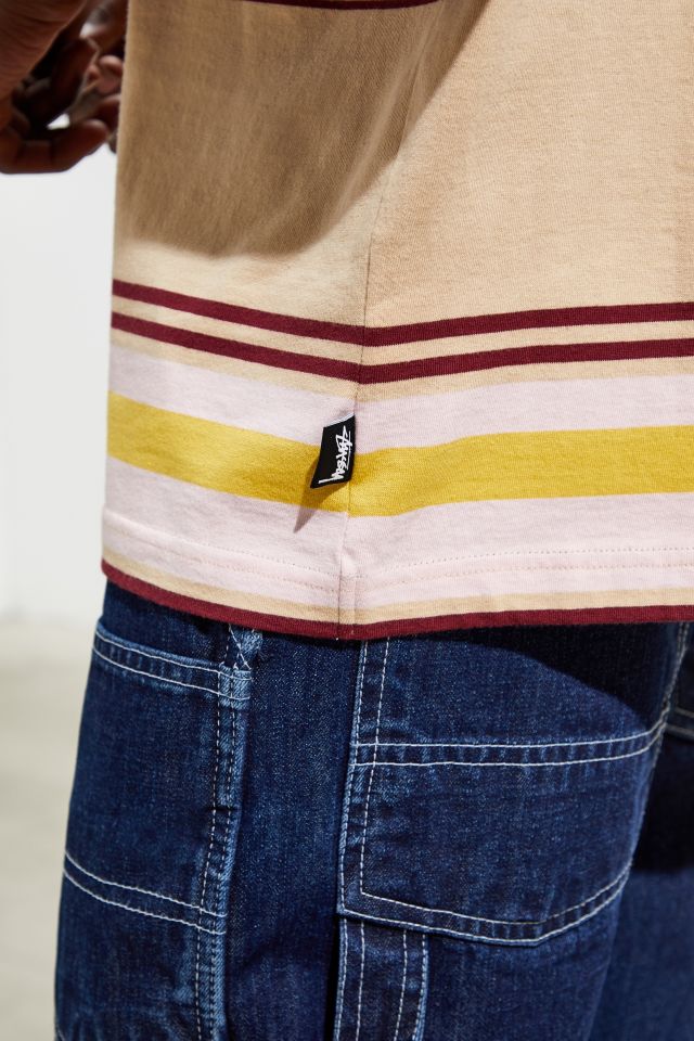 Stussy Lucas Stripe Tee   #3