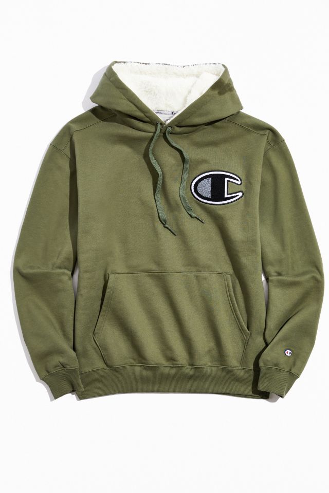 HOODIE SWEATSHIRT - Olive green