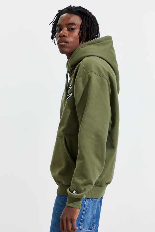 HOODIE SWEATSHIRT - Olive green