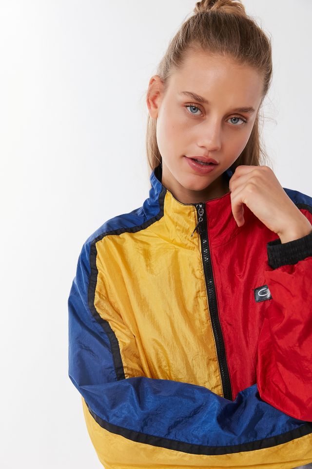 Urban Renewal Remade Spliced Windbreaker Sweatshirt #2
