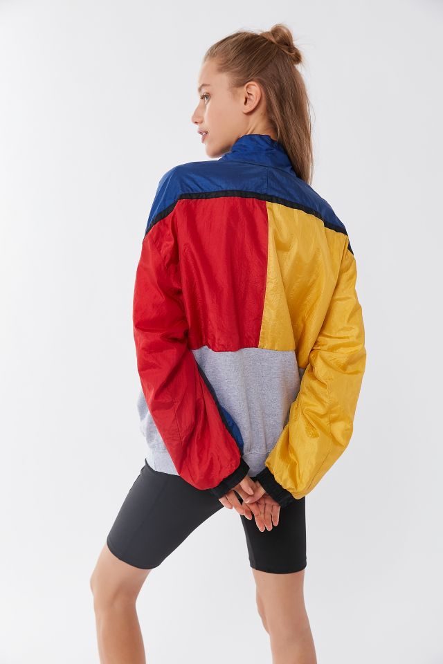 Urban Renewal Remade Spliced Windbreaker Sweatshirt #3