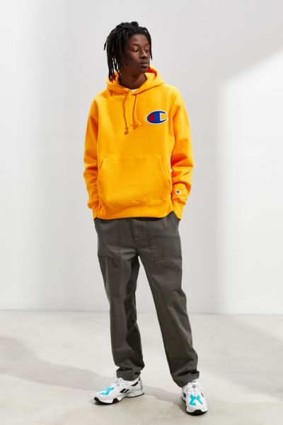 champion reverse weave big c chainstitch jogger