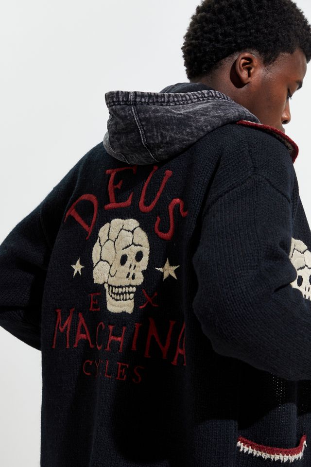Deus Ex Machina Trappa Full-Zip Cardigan | Urban Outfitters