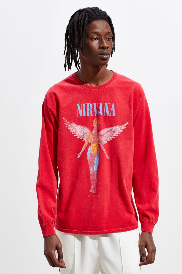 Nirvana Pigment Dye Long Sleeve Tee #1