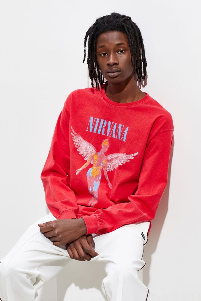 Nirvana Pigment Dye Long Sleeve Tee #4