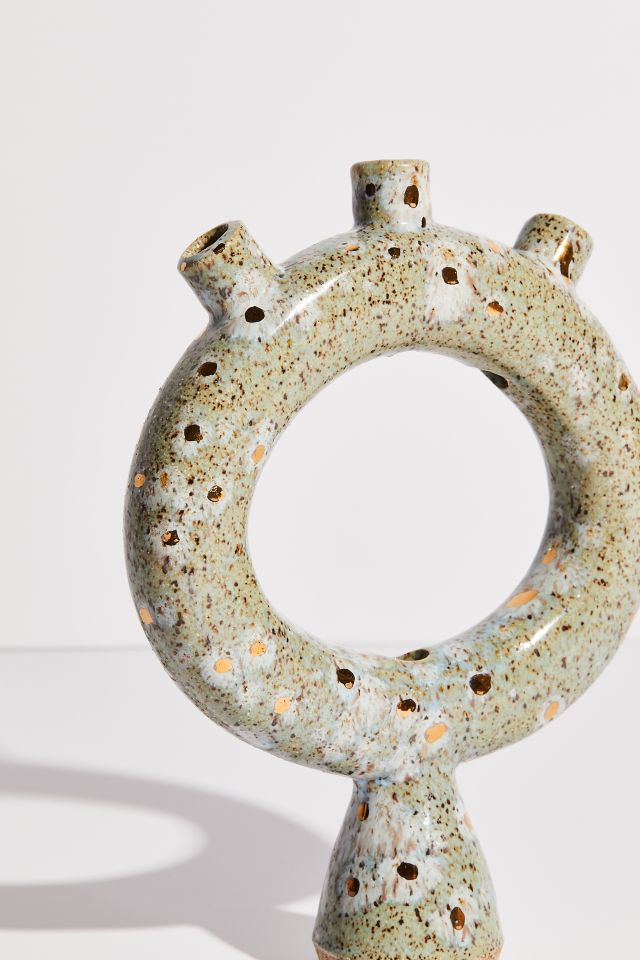 Cloud Nine Clay UO Exclusive Triple Donut Vase #2