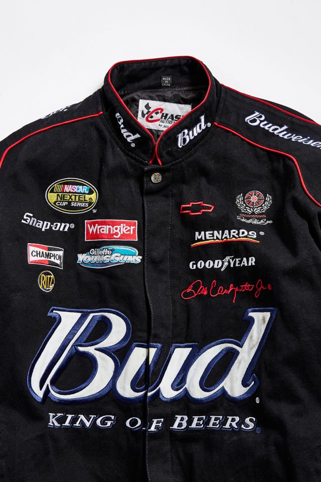 Vintage Black Budweiser Racing Jacket | Urban Outfitters Canada