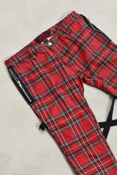 urban outfitters plaid pants mens