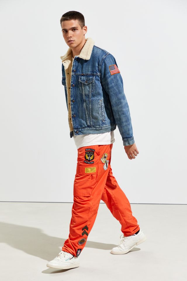 Polo Ralph Lauren Denim Sherpa Lined Trucker Jacket #5