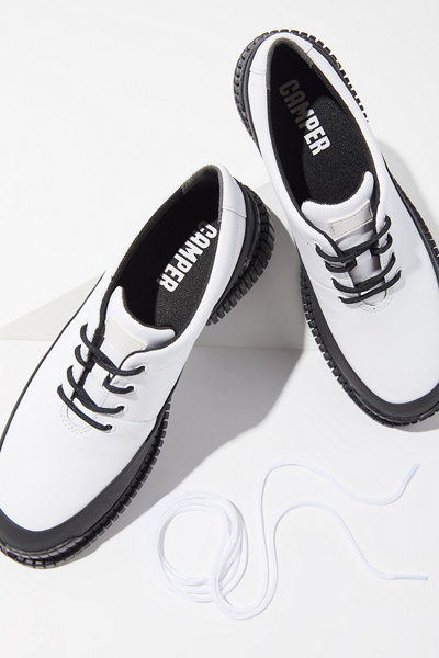 Camper Pelotas XL 18302, Scarpe Oxford Uomo, Grigio Scuro 138, 39 EU