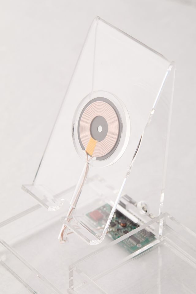 Acrylic Desktop Organizer Wireless Charging Hub #3
