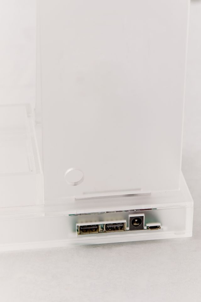 Acrylic Desktop Organizer Wireless Charging Hub #4