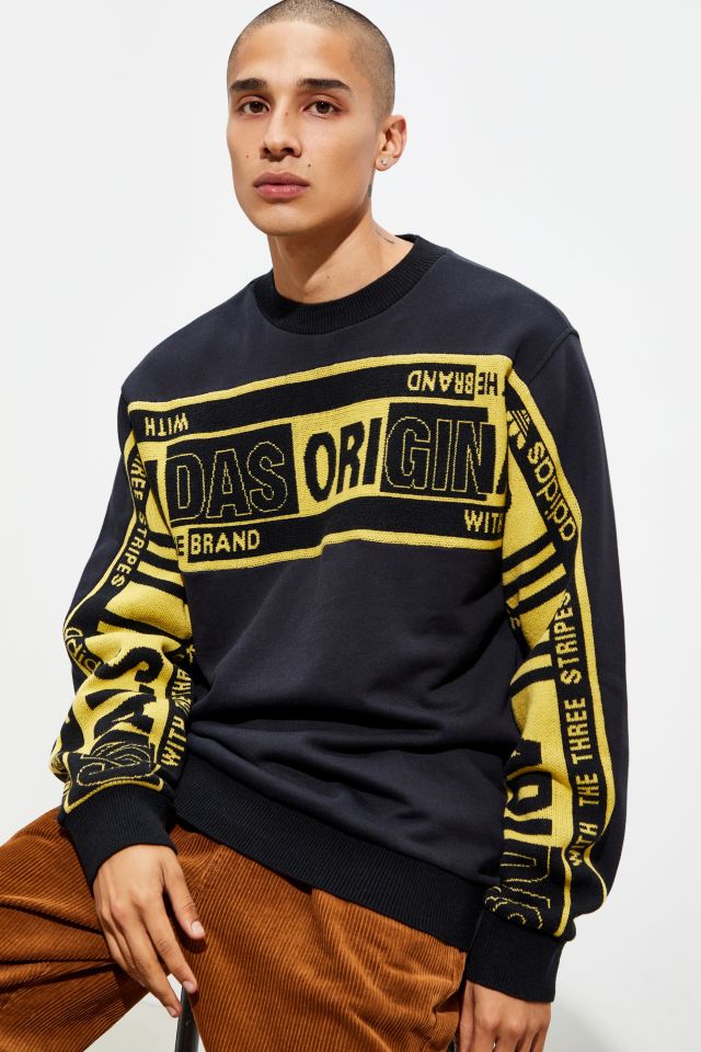 Adidas scarf print online jumper