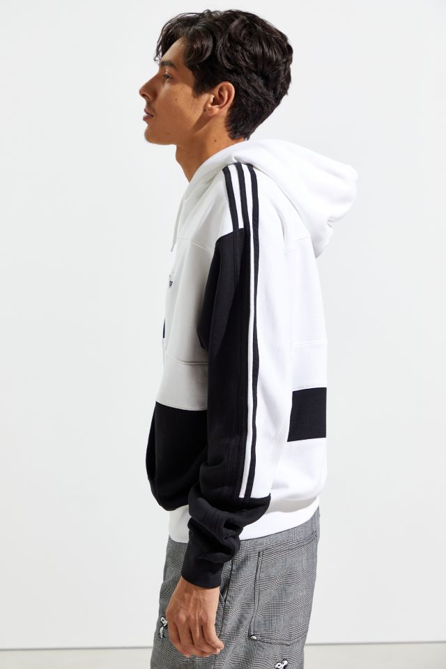 adidas Originals Asymmetrical Block Hooded Sweatshirt