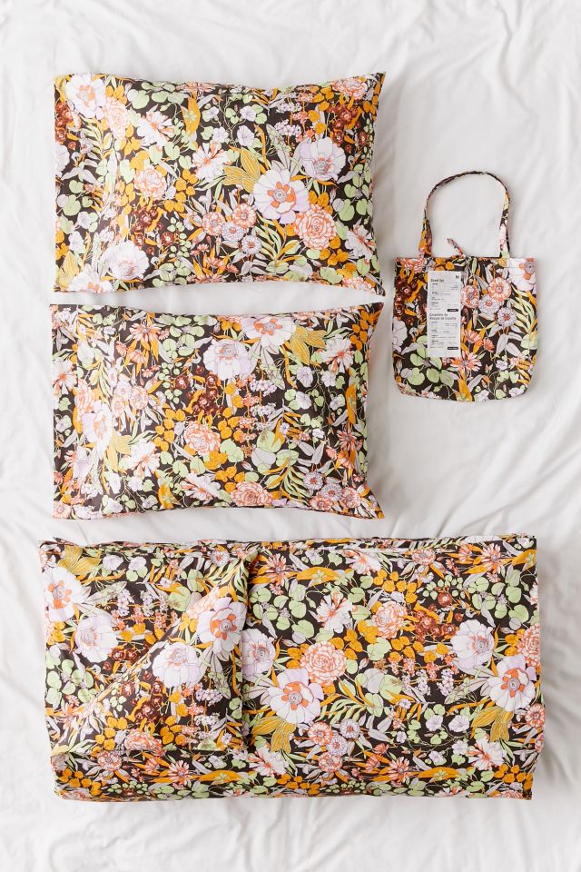 Mila Sketched Floral Duvet Set #1