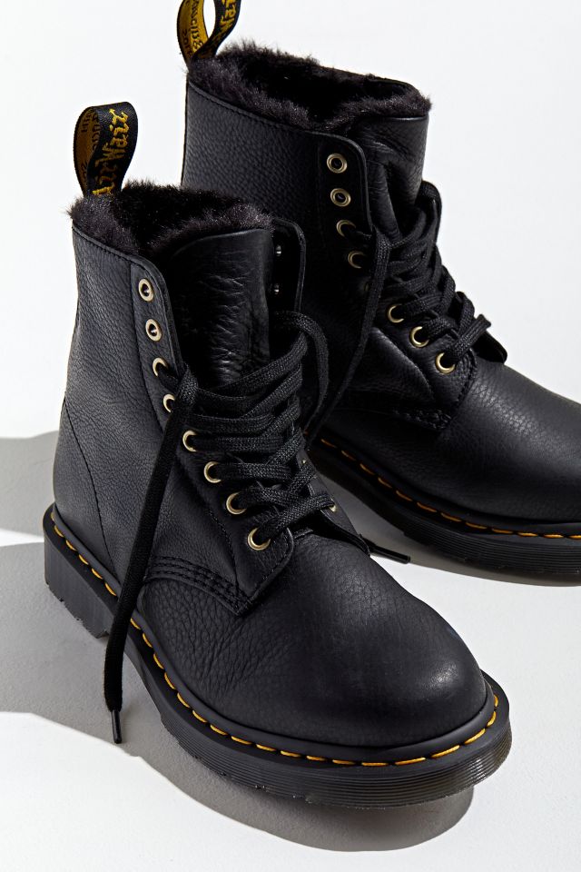 Dr. Martens 1460 Faux Fur-Lined Boot  #1