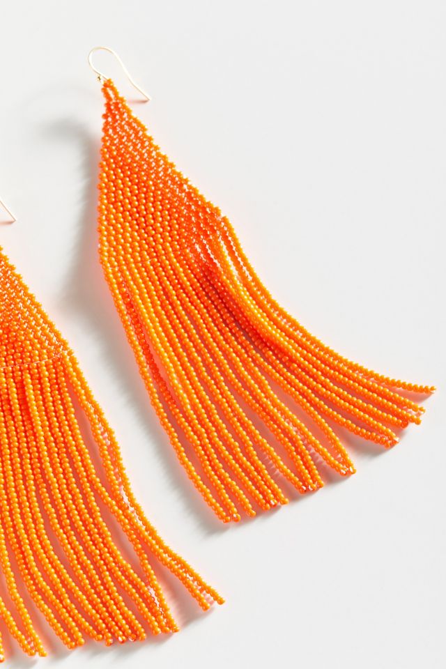 Casa Clara Lily Beaded Tassel Earring #2