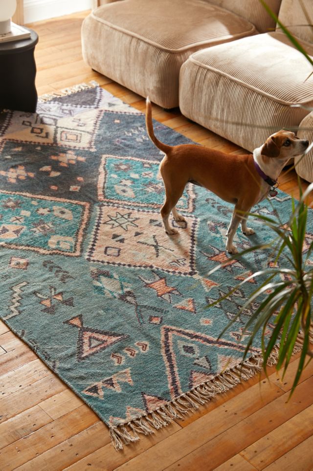 Urban Outfitters + Aziza Printed Chenille Rug