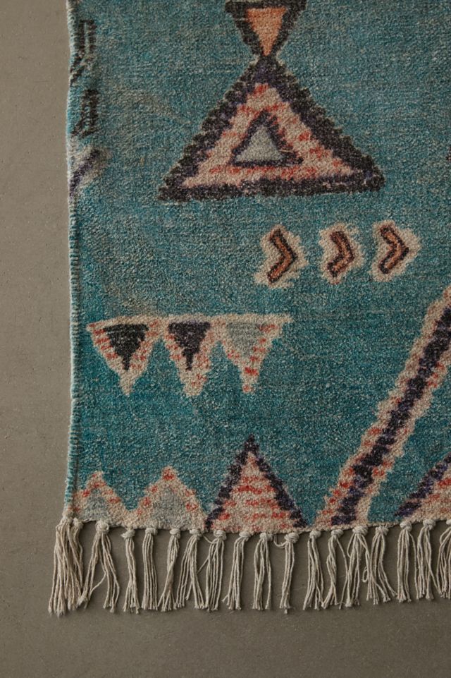 Aziza Printed Chenille Rug #4