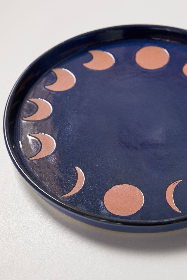 Moon Phase Dinner Plate #1