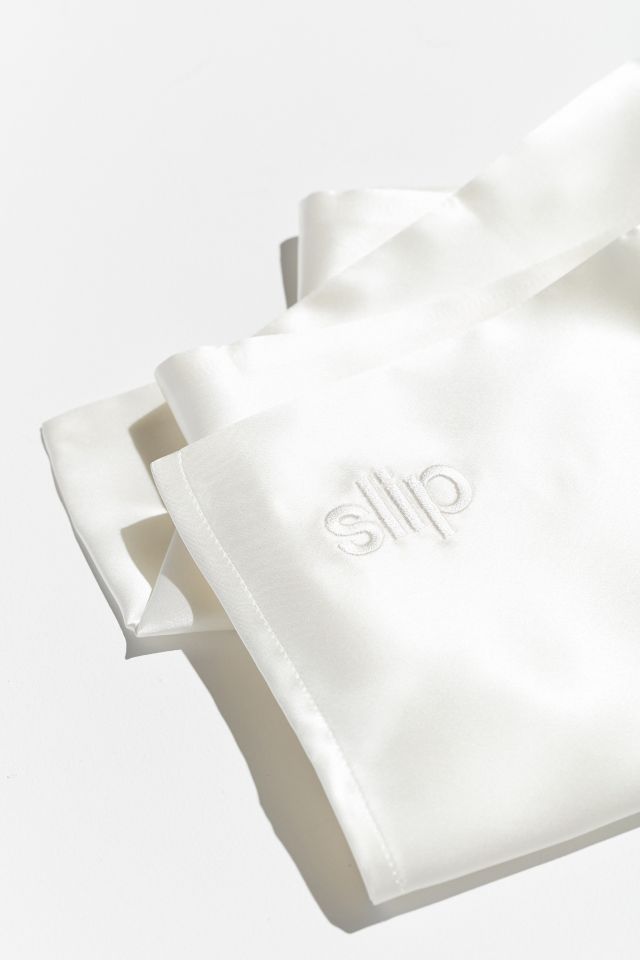 SLIP PURE SILK PILLOWCASE - WHITE - QUEEN - ZIPPERED – Slip (US)