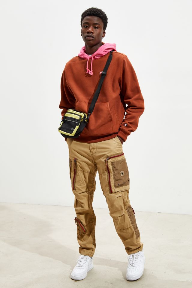 Champion UO Exclusive Colorblock Nylon Hoodie Sweatshirt  #5