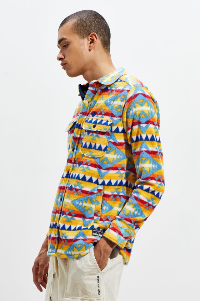 Free Nature Polar Fleece Button-Down Overshirt  #2