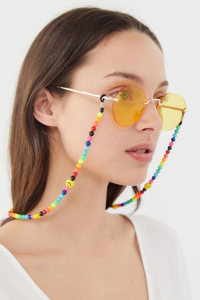 Venessa Arizaga Rainbow Smile Sunglasses Chain #1