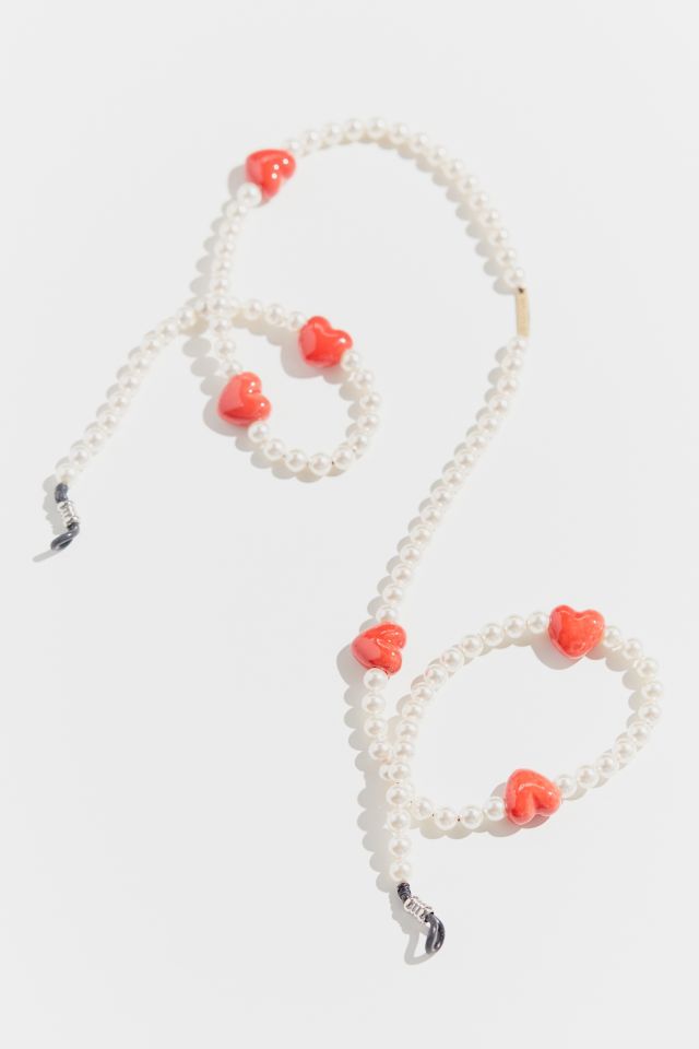 Venessa Arizaga Happy Heart Sunglasses Chain #1