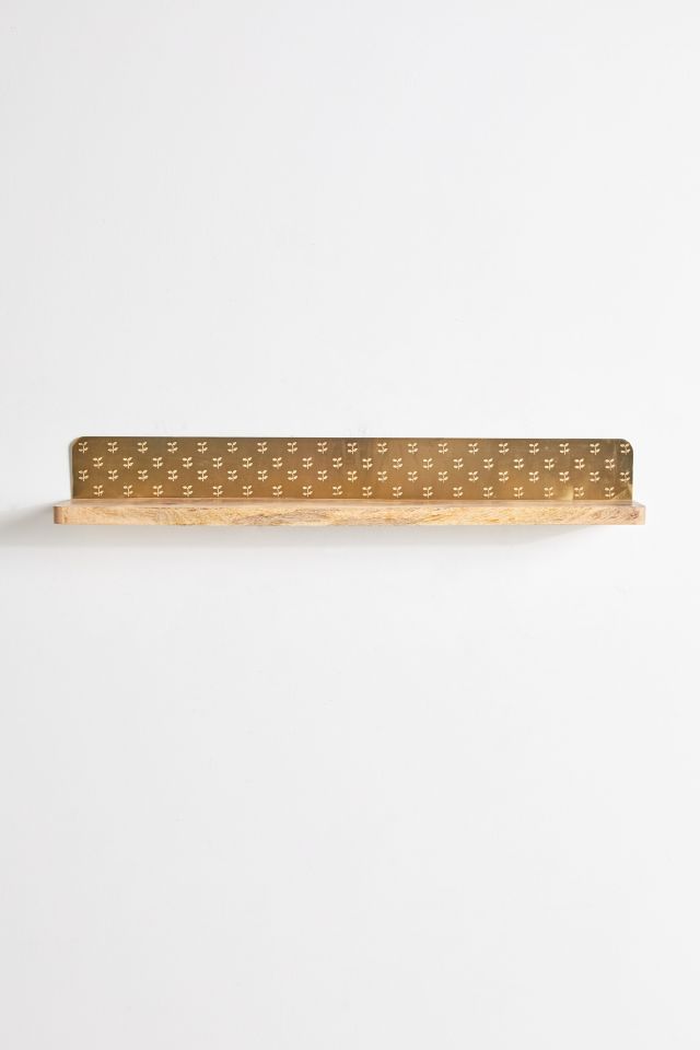 Joanna Pressed Metal Wall Shelf #1