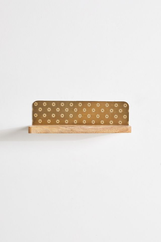 Joanna Pressed Metal Wall Shelf #2