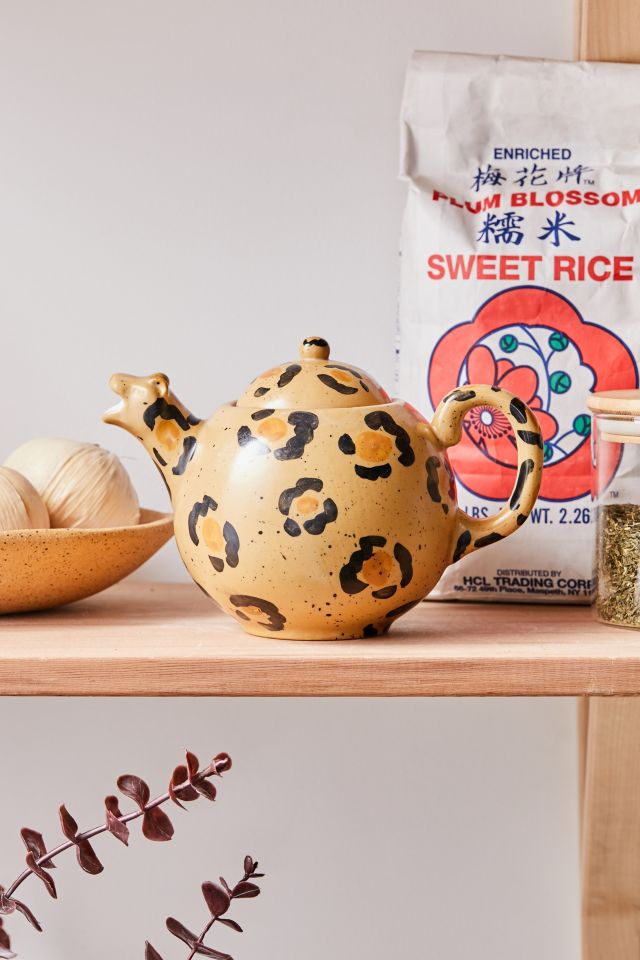 Leopard Teapot