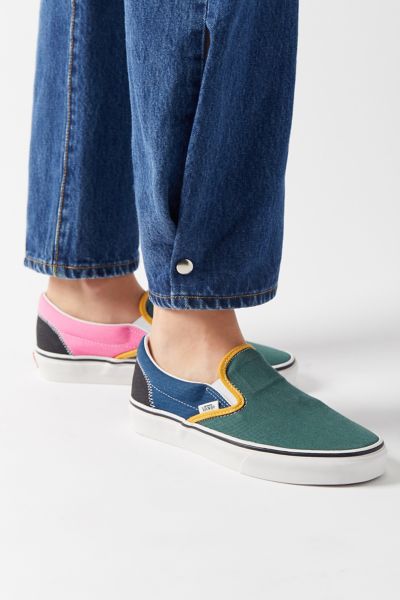 Vans Varsity Colorblock Slip On Sneaker Urban Outfitters