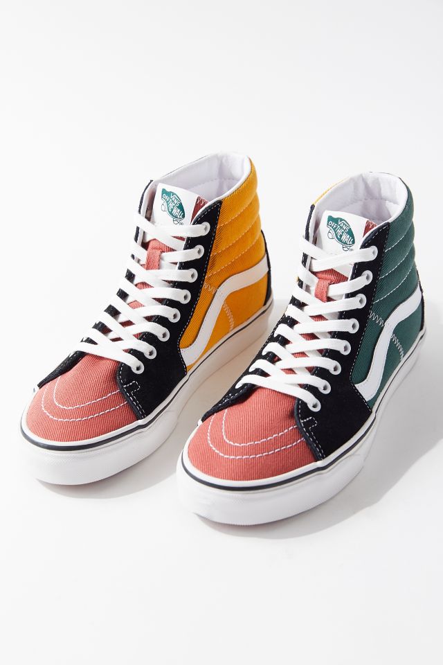 Vans Sk8-Hi Varsity Colorblock Sneaker #1