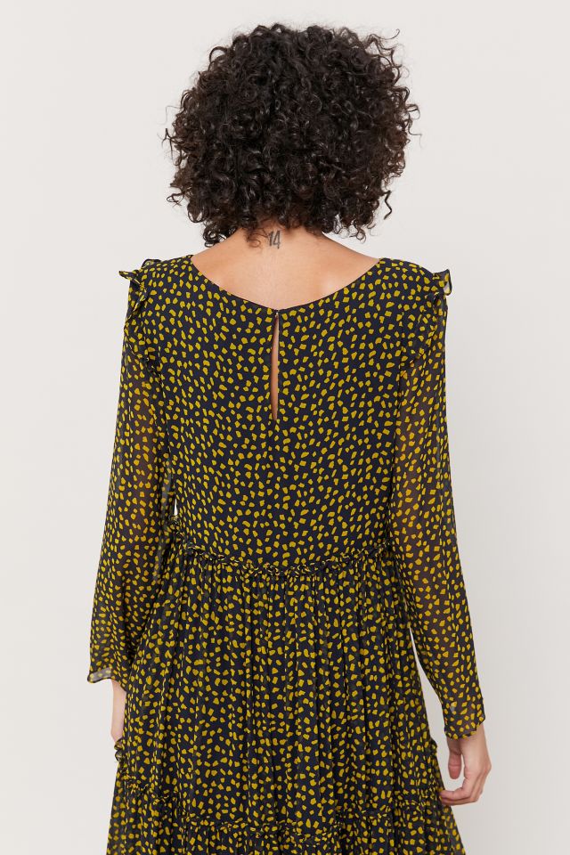 WHIT Willa Tiered Ruffle Maxi Dress #4