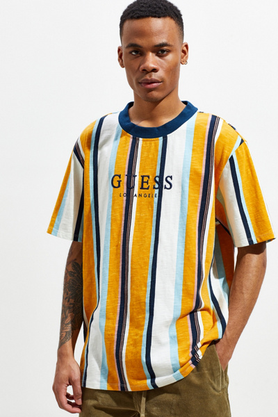 GUESS Sayer Striped Tee | Urban Outfitters