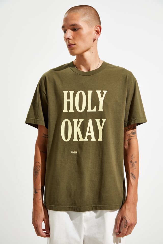 Skim Milk Holy Okay Tee | Urban Outfitters