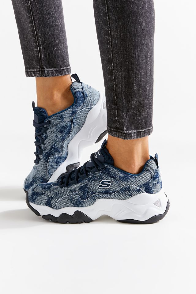 Denim skechers shop