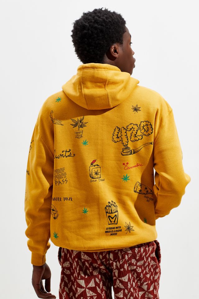 Altru Apparel UO Exclusive Doodle Puff Hoodie Sweatshirt  #4