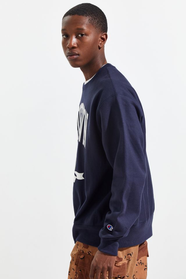 Champion Georgetown University Reverse Weave Crew Neck Sweatshirt