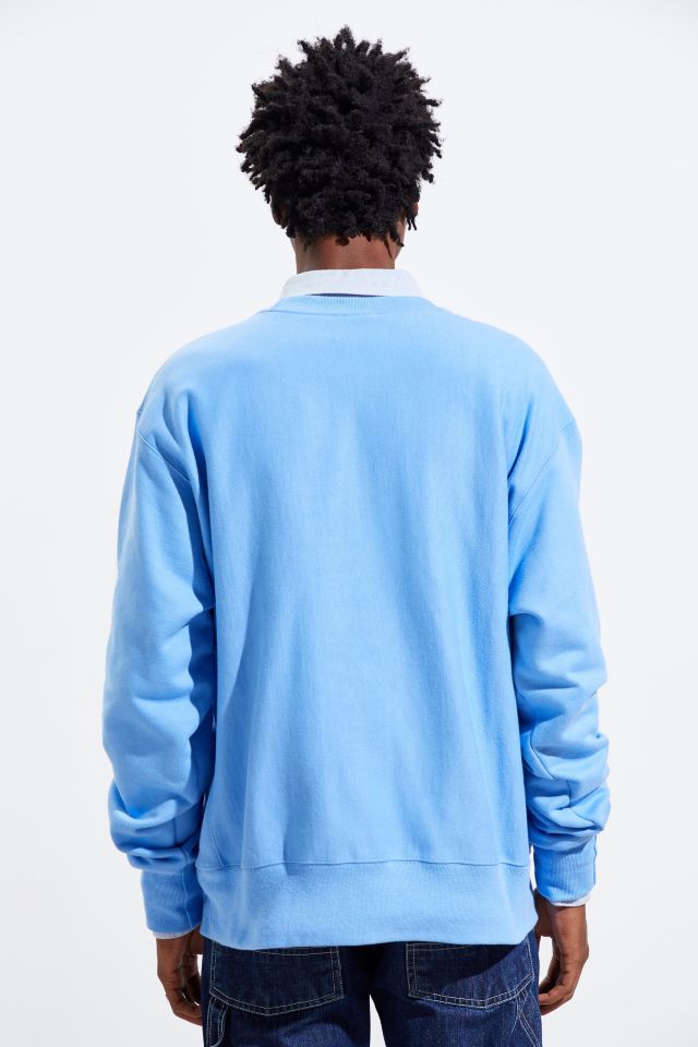 Carolina Champion Reverse Weave Crewneck - LT_BLUE