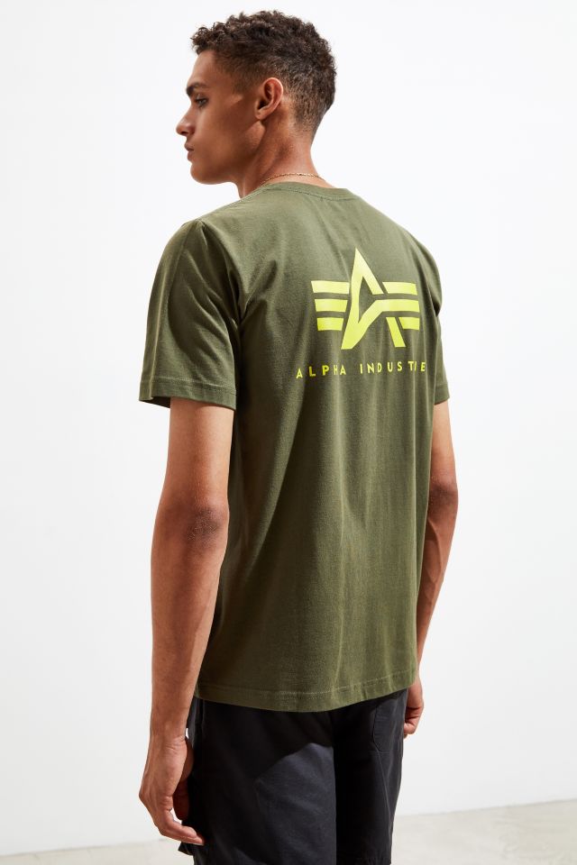 T-shirt à petit logo Alpha Industries exclusif à UO  #3