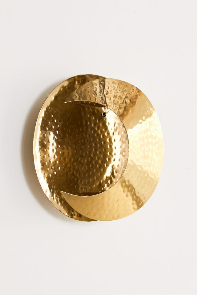 Metal Moon Sconce #1