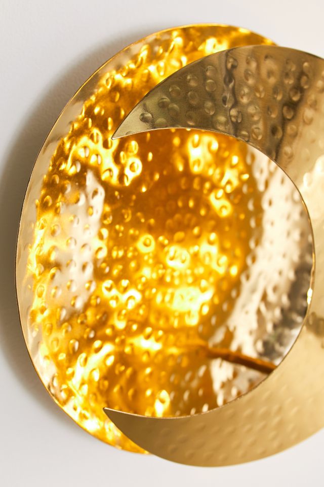 Metal Moon Sconce #2